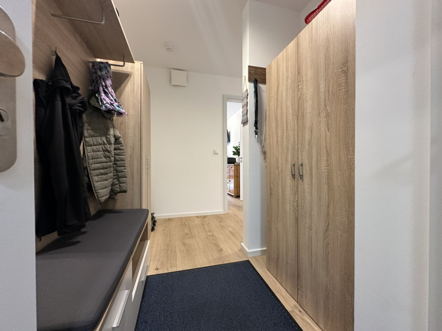 Wohnungseingang - Energieeffiziente Erdgeschosswohnung im Esenser Zentrum zu vermieten!