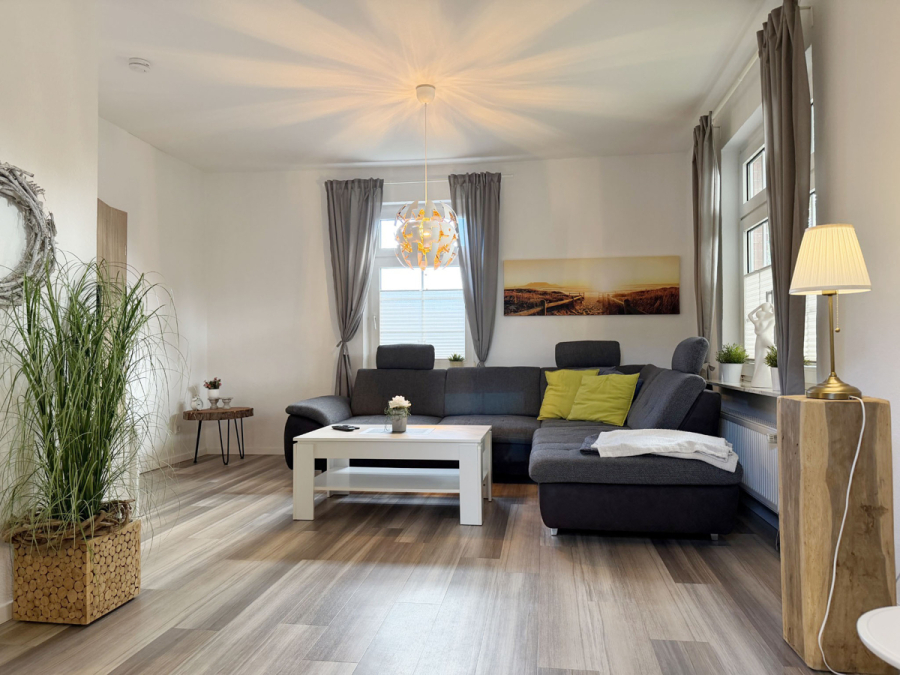 Ansicht Wohnbereich - Gepflegtes Wohnhaus in der Esenser Altstadt für lukrative Ferienvermietung oder Eigennutzung