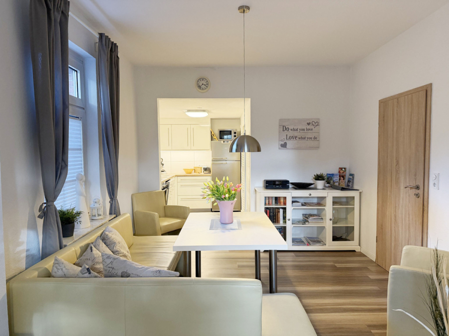 Essbereich - Gepflegtes Wohnhaus in der Esenser Altstadt für lukrative Ferienvermietung oder Eigennutzung