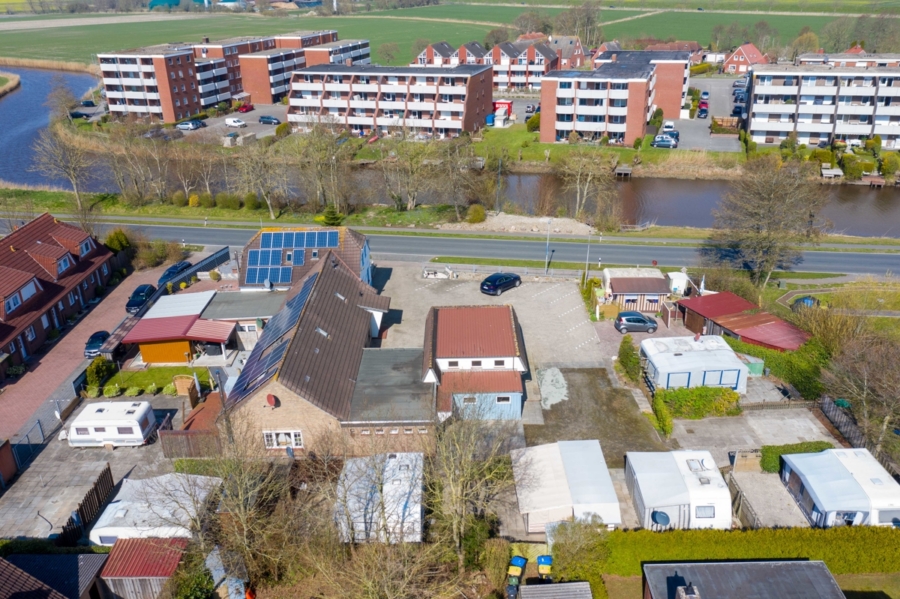 direkt am Dornumersieler Tief - Außergewöhnliches Angebot im Nordseebad Dornum-Westeraccumersiel !!