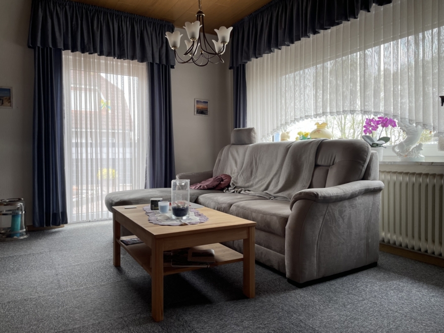 Wohnzimmer I WHG 1 - Außergewöhnliches Angebot im Nordseebad Dornum-Westeraccumersiel !!