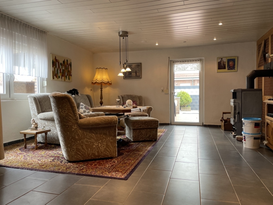 Wohnzimmer II WHG 1 - Außergewöhnliches Angebot im Nordseebad Dornum-Westeraccumersiel !!