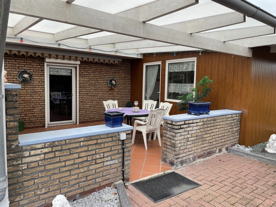 Terrasse WHG 1 - Außergewöhnliches Angebot im Nordseebad Dornum-Westeraccumersiel !!