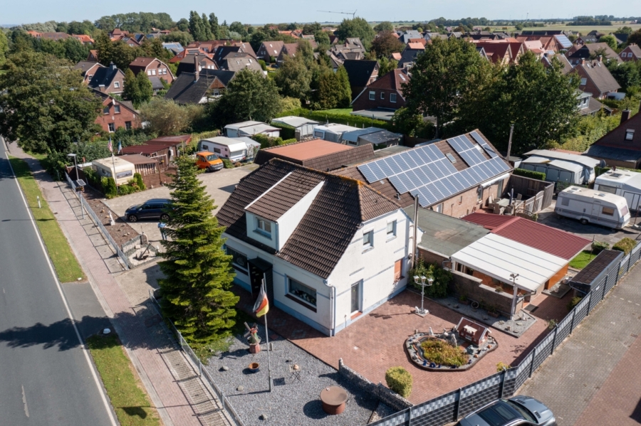 Hauptgebäude - Außergewöhnliches Angebot im Nordseebad Dornum-Westeraccumersiel !!