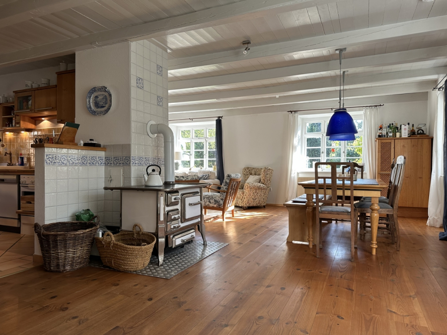 Küche/Essen/Wohnen - Kernsaniertes Schmuckstück mit großem Grundstück an der Nordsee!