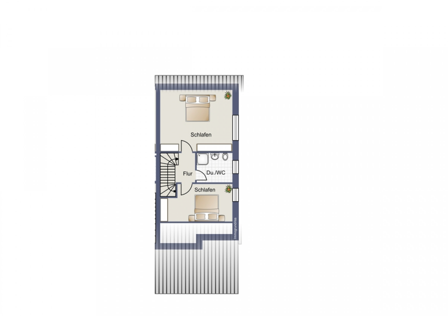 Obergeschoss - Direkt am Wasser & nahe der Nordseeküste! Gepflegte Maisonette-Wohnung!
