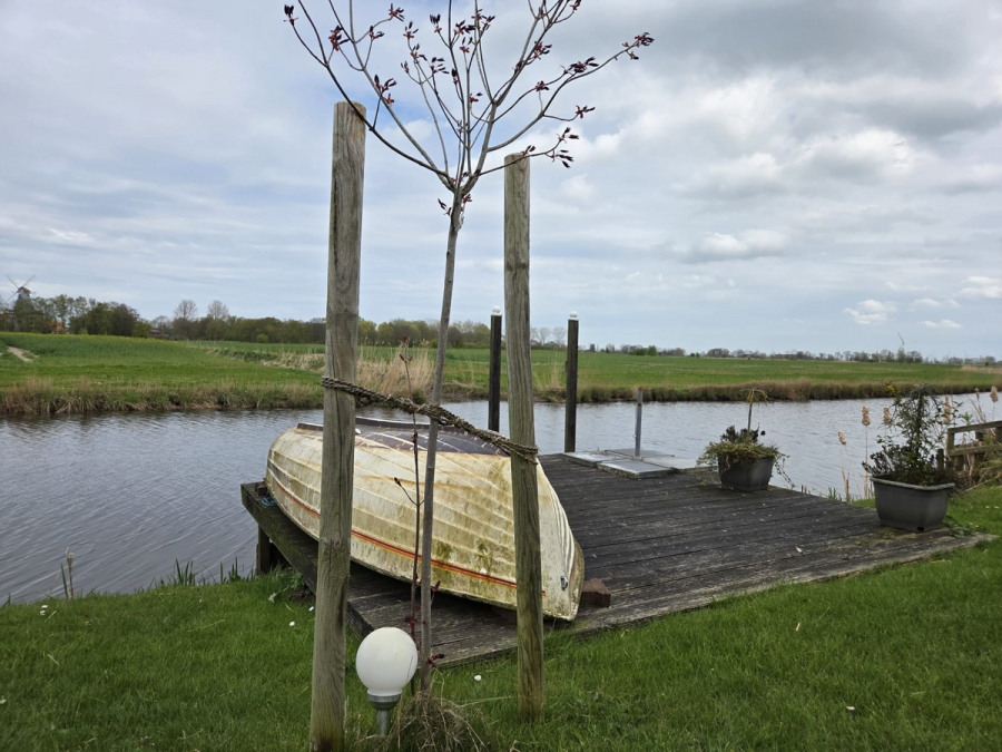 Steg mit Weitblick - Direkt am Wasser & nahe der Nordseeküste! Gepflegte Maisonette-Wohnung!